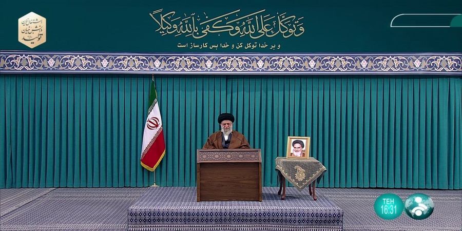 رهبر معظم انقلاب: اقتصاد را به رفع تحریم نباید گره بزنیم+فیلم