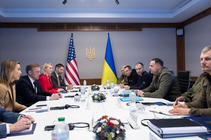 دیدار جیک سالیوان با رئیس جمهور اوکراین