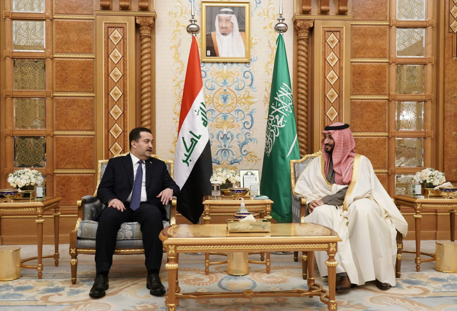 تاکید السودانی و بن‌سلمان بر توقف جنایات اسرائیل در غزه