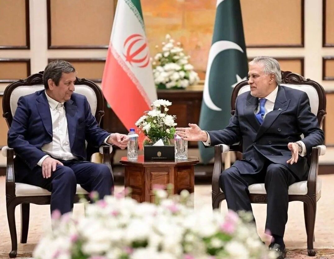 دیدار عبدالناصر همتی با معاون نخست‌وزیر پاکستان