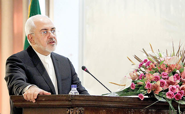 ظریف: منافع ایران در گرو منطقه‌ای قدرتمند، پیشرفته و با ثبات است