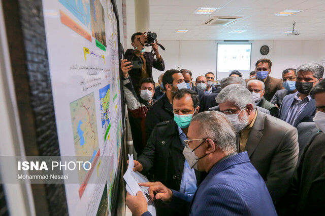 وزیر اقتصاد به گلستان سفر کرد+ تصاویر