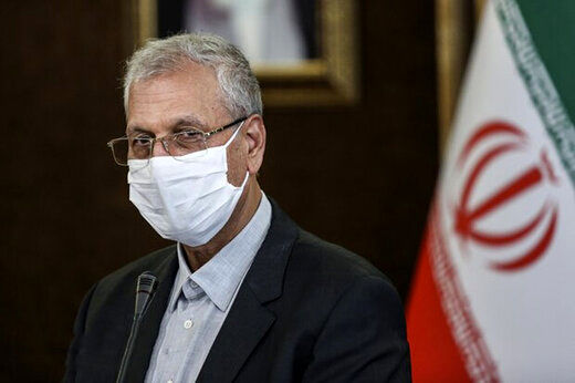 اقدام جالب سخنگوی دولت در نخسین روز طرح ماسک اجباری+عکس