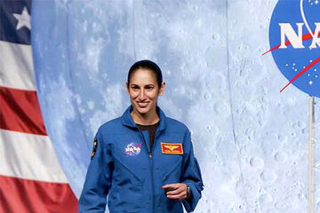 تصویر شگفت‌انگیزی که یاسمین مقبلی از فضا به زمین فرستاد+عکس