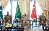 در نشست روسای ستاد ارتش عربستان، پاکستان و ترکیه در ریاض چه گذشت؟