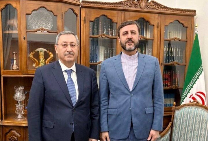 پیام توئیتری غریب‌آبادی درباره دیدار با مقام ارشد جمهوری آذربایجان