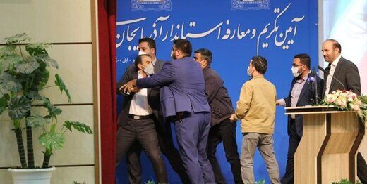 پس لرزه سیلی خوردن استاندار آذربایجان شرقی