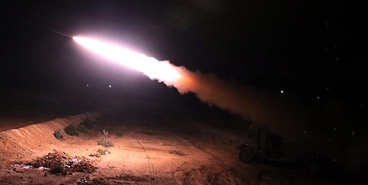 حمله راکتی به پایگاههای آمریکا در سوریه
