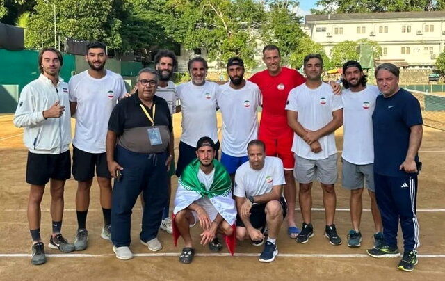 تیم ملی تنیس‌ ایران در گروه سه آسیا قهرمان شد
