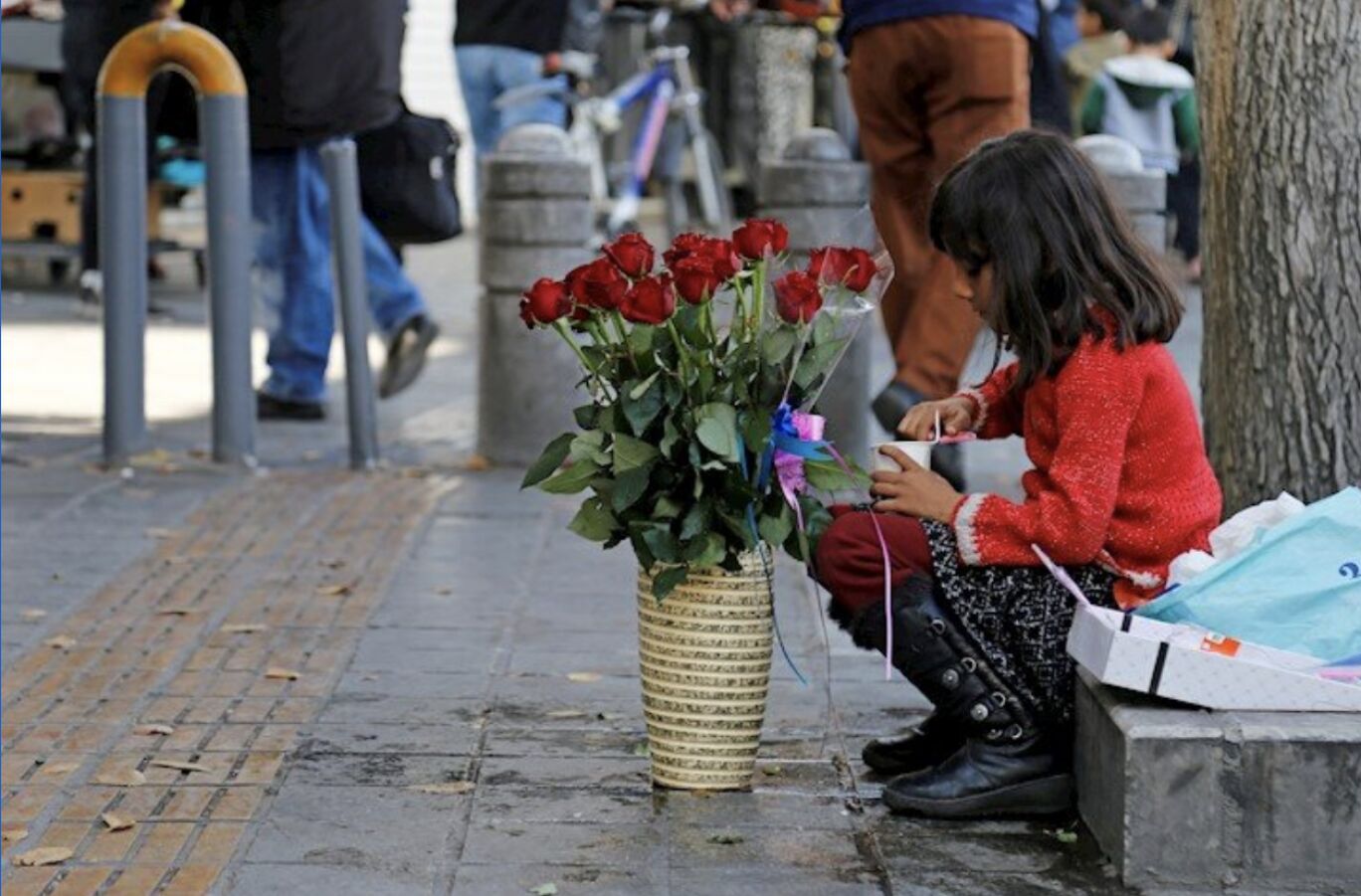 ادعای جنجالی کارشناس صداوسیما درباره درآمد کودکان کار + فیلم