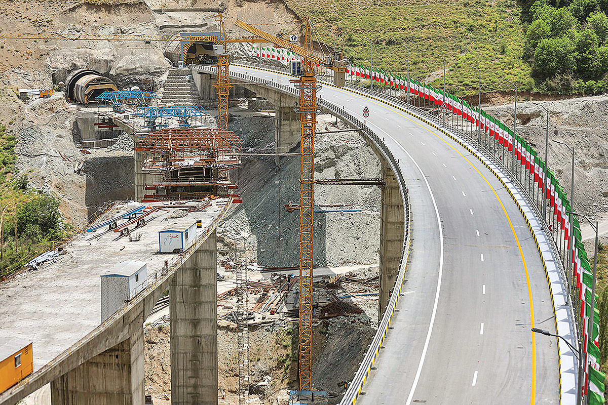 آزادراه شمال در ایستگاه آخر