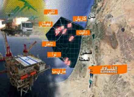 نگرانی اسرائیل از  هدف قرار گرفتن میادین نفتی‌اش توسط حزب‌الله لبنان