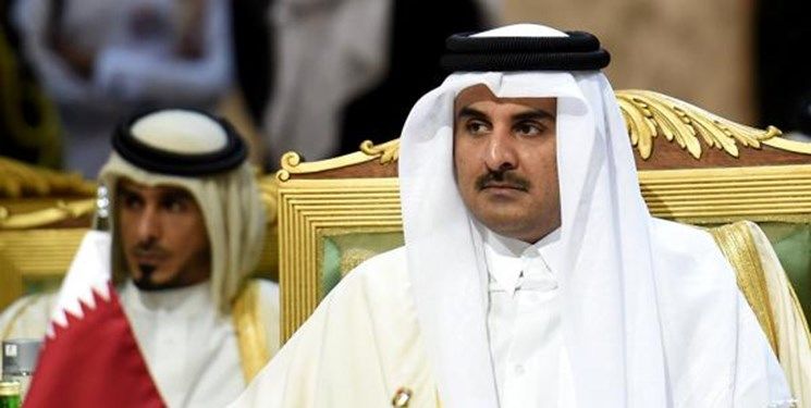 نظر امیر قطر برای مقابله با بحران بیروت