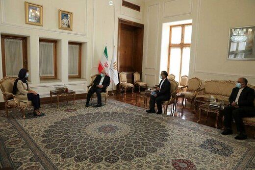 سفیر بلژیک در ایران با ظریف خداحافظی کرد