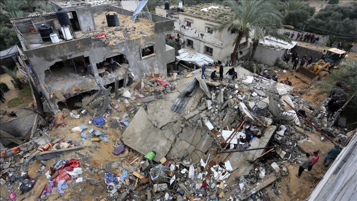 تجاوز جنگنده‌های اسرائیل به منازل فلسطینیان+آمار شهدا