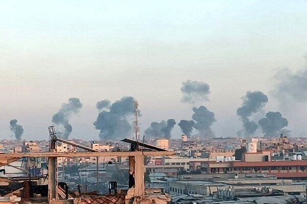 بمباران غزه توسط جنگنده‌های اسرائیل / شنیده شدن صدای انفجار در خان‌یونس