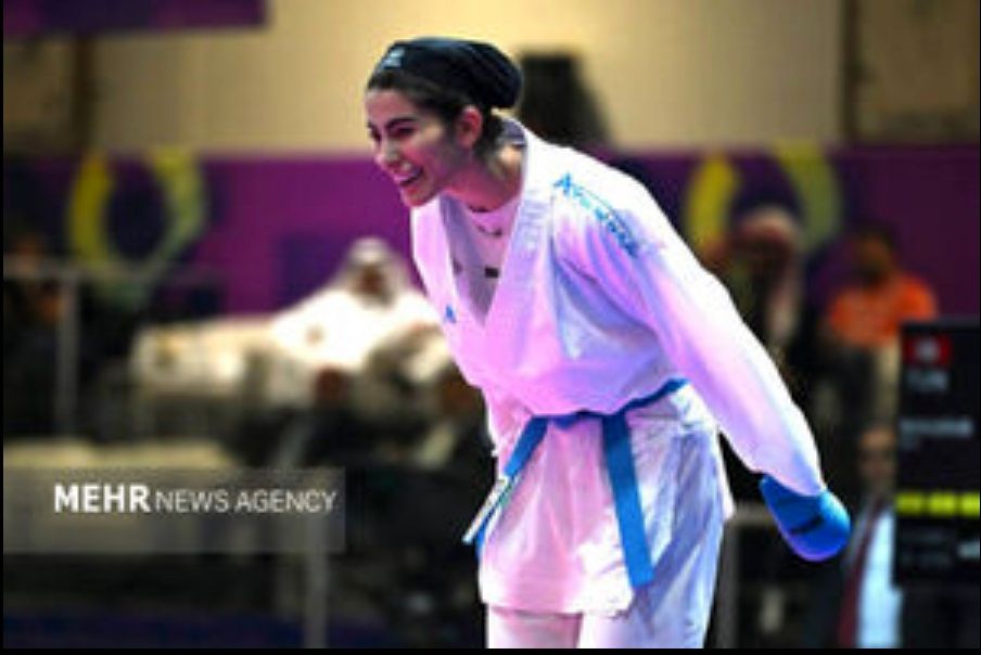 تاریخ‌سازی دختر کاراته‌کای ایران/ گلشاد نژاد اولین طلای جهانی تاریخ ایران را ضرب کرد