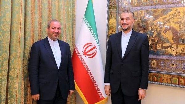 دیدار امیرعبداللهیان با سفیر جدید ایران در عراق