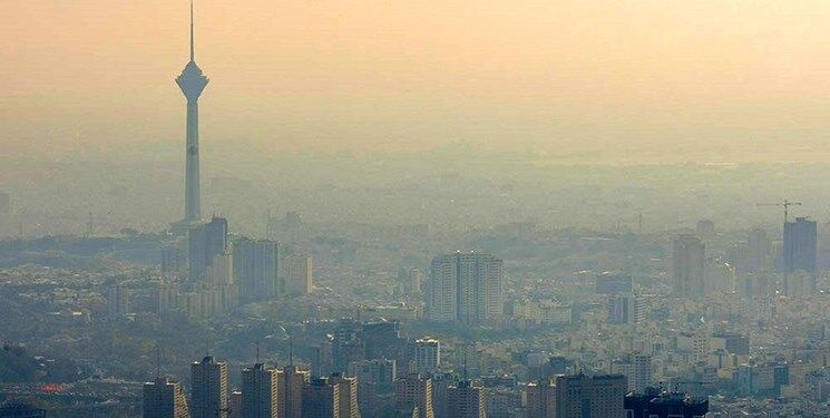 هوای تهران آلوده شد