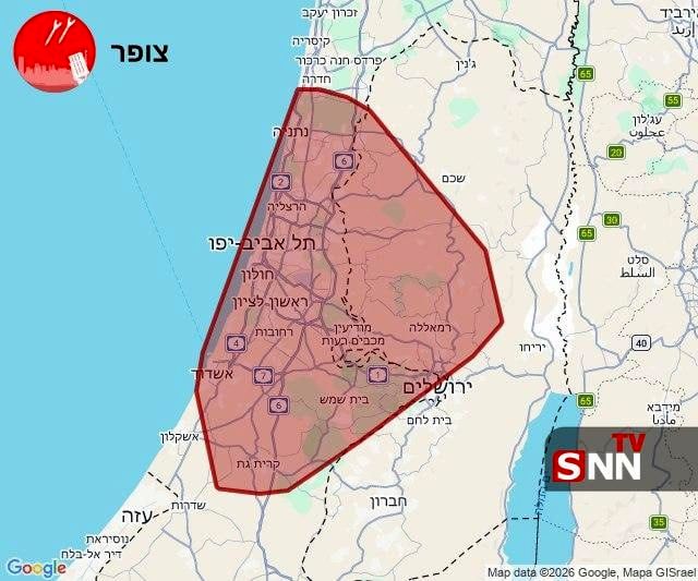  انفجارهای شدید در مرکز اراضی اشغالی/ آژیرهای خطر به صدا درآمد 