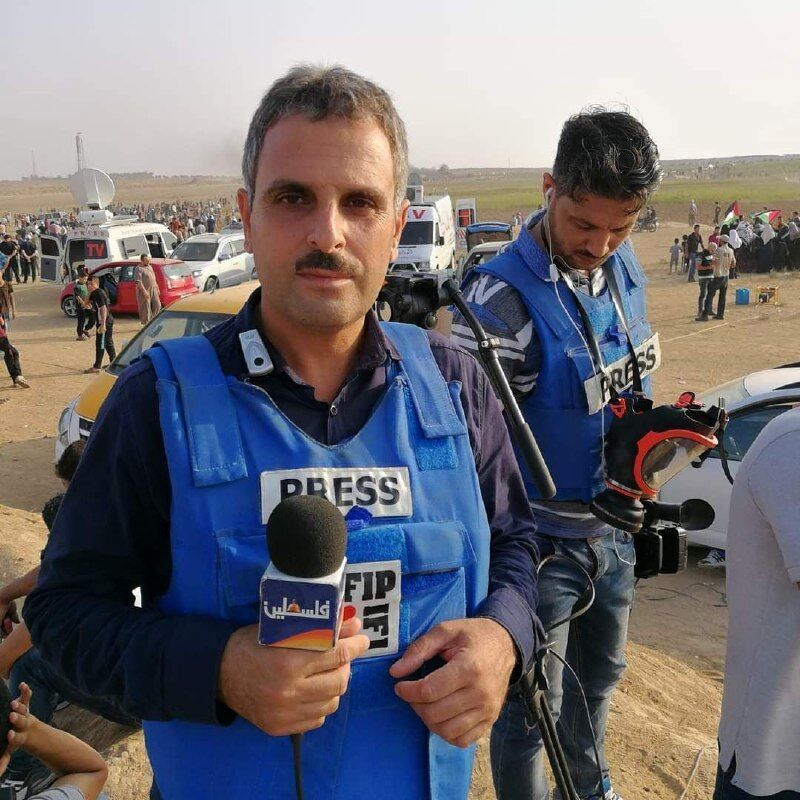 شهادت یک خبرنگار دیگر در حمله هوایی اسرائیل به خان‌یونس