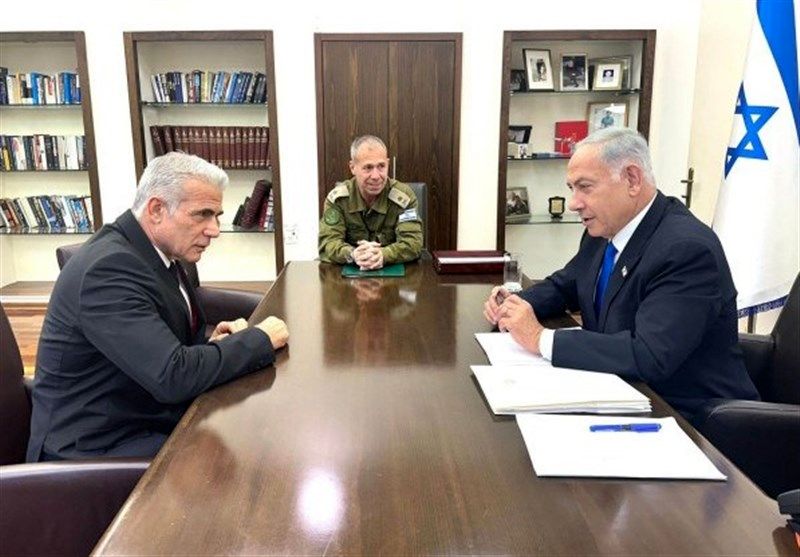 نتانیاهو با لاپید دیدار کرد