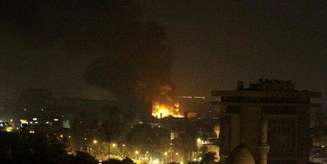 وقوع انفجارهای پیاپی در منطقه سبز بغداد