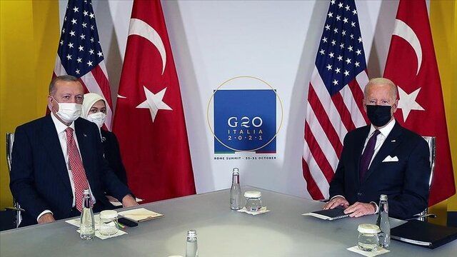 جزئیات دیدار اردوغان و بایدن در حاشیه جی ۲۰