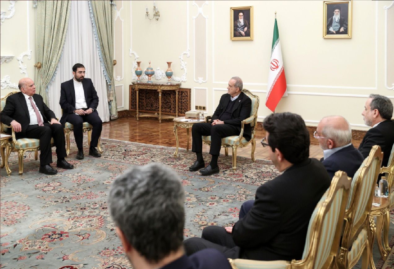 جزئیات یک گفتگوی مهم در دیدار پزشکیان و فواد حسین