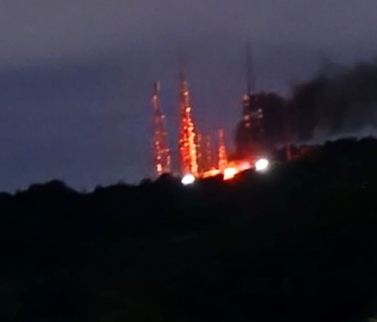 آخرین وضعیت کاراکاس بعد از انفجار‌های امروز/ برق قطع شده است