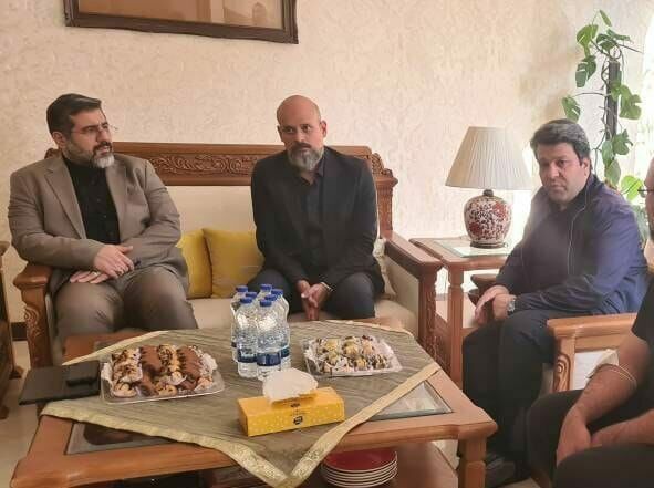 وزیر ارشاد به منزل امین تارخ رفت