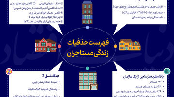 فهرست حذفیات زندگی مستاجران