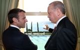 اردوغان و ماکرون دیدار کردند