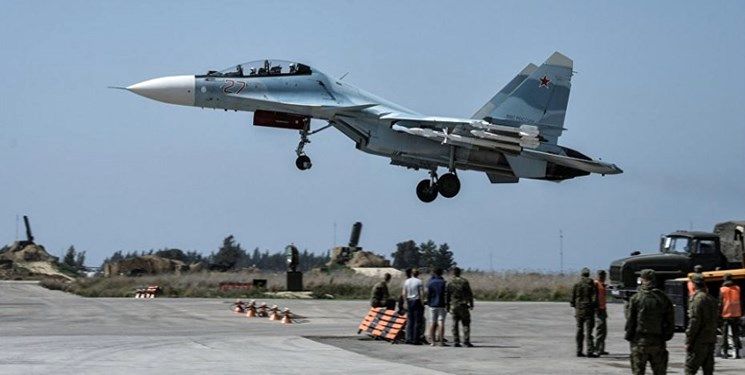 بمباران مواضع تروریست‌های داعش در سوریه از سوی جنگنده‌های روسی
