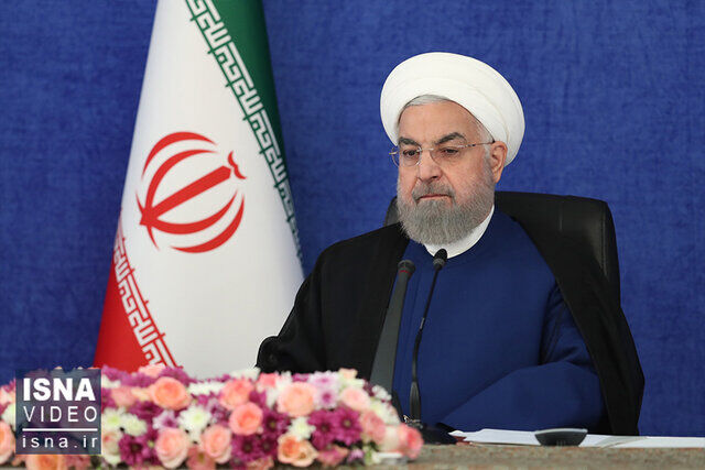روحانی: در دوران کرونا خدمات بسیاری از طریق فضای مجازی به مردم ارائه شد