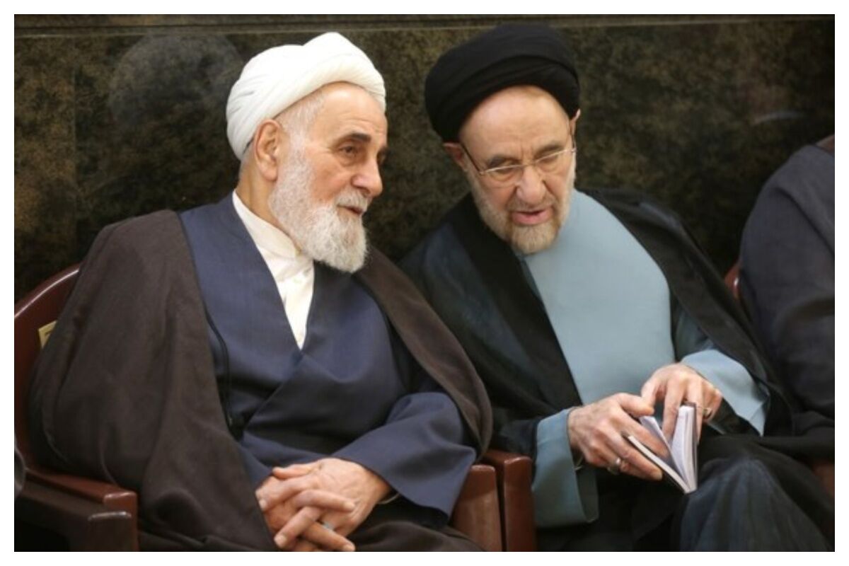 تماس تلفنی ناطق نوری با سیدمحمد خاتمی