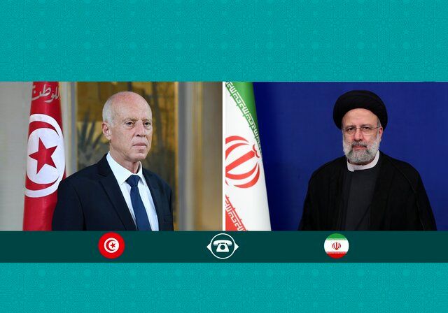 گفت‌وگوی عیدانه روسای جمهور ایران و تونس