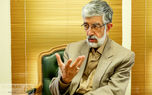 حداد عادل در کنار مزار رهبر شهید و خانواده ایشان+ عکس