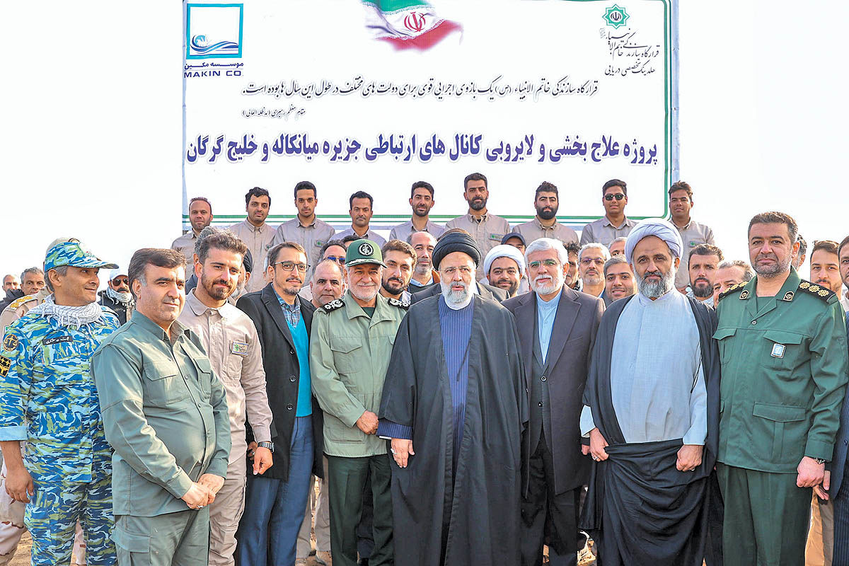 ساخت بزرگ‌ترین کشتی اقیانوس پیمای ایران  توسط قرارگاه خاتم
