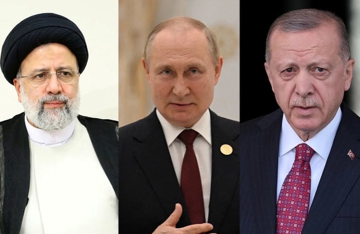 موضوعات اصلی دیدار سه جانبه پوتین، رئیسی و اردوغان در تهران 