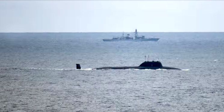 رو به رو شدن ناوگان انگلیس با زیردریایی‌های روسیه در دریای شمال