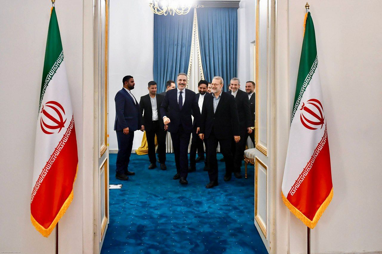 توئیت ترکی علی لاریجانی برای هاکان فیدان + عکس