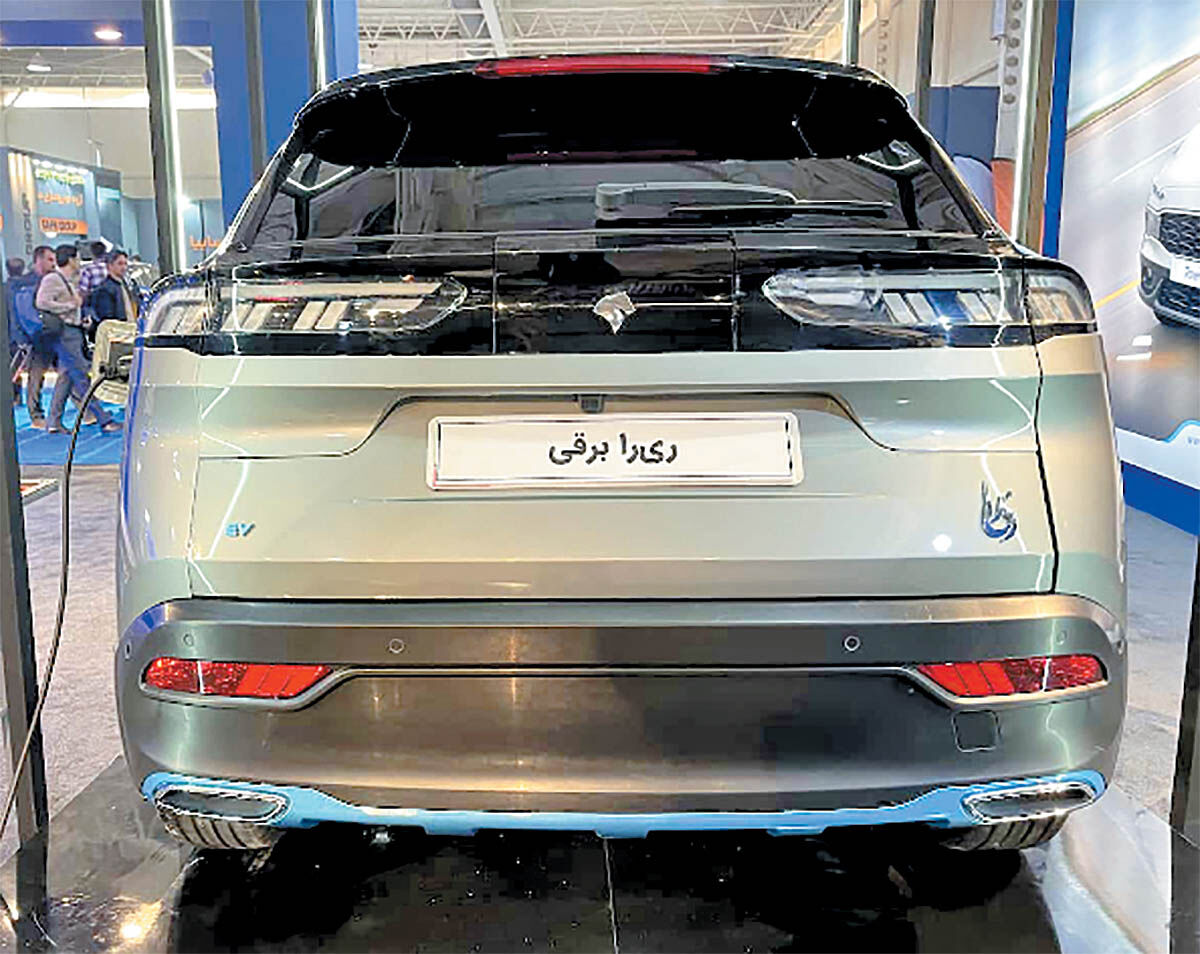 زمان عرضه محصول برقی ایران‌خودرو
