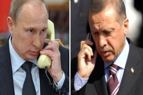 اردوغان با پوتین تلفنی گفتگو کرد