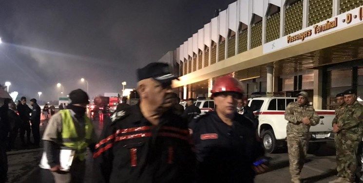 وقوع آتش‌سوزی جدید در فرودگاه بغداد