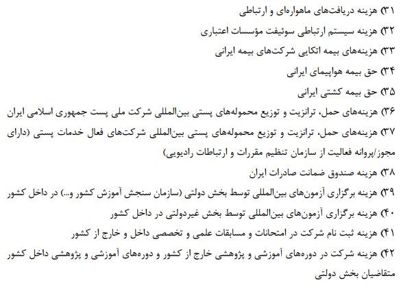 کارمزد ارز خدماتی کم شد