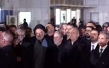 حضور پزشکیان، عراقچی و فرزند ارشد رهبر شهید در فرودگاه نجف برای ادای احترام +فیلم