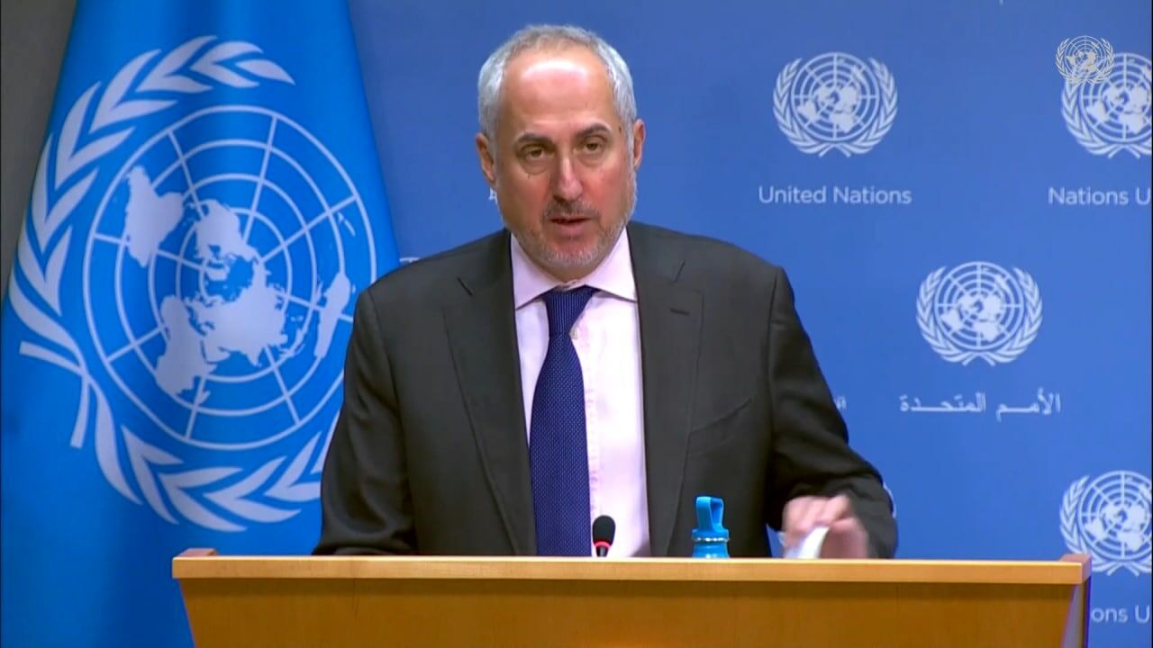 سخنگوی سازمان ملل: گوترش موضوع نمازی را از مدت‌ها پیش با مقامات ایران مطرح کرده بود