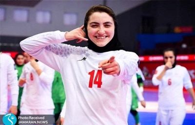بازیکن ایران خانم گل فوتسال آسیا شد