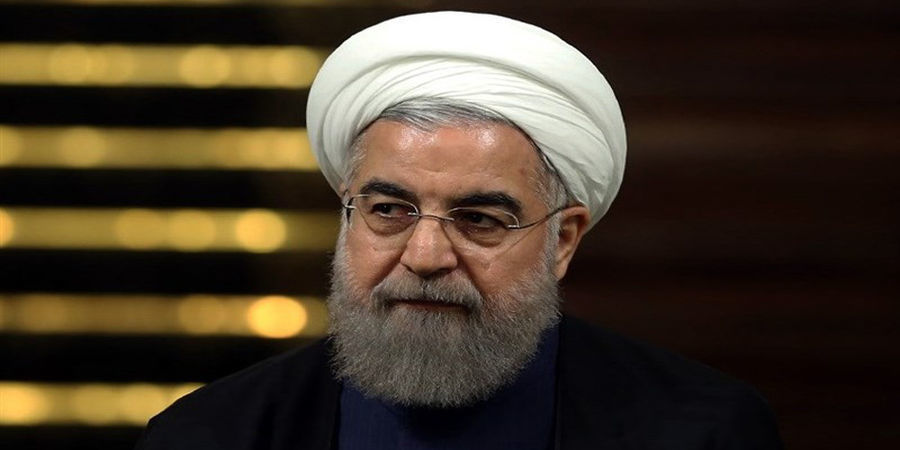 توئیت معنادار حسن روحانی با هشتگ تدبیر شجاعانه